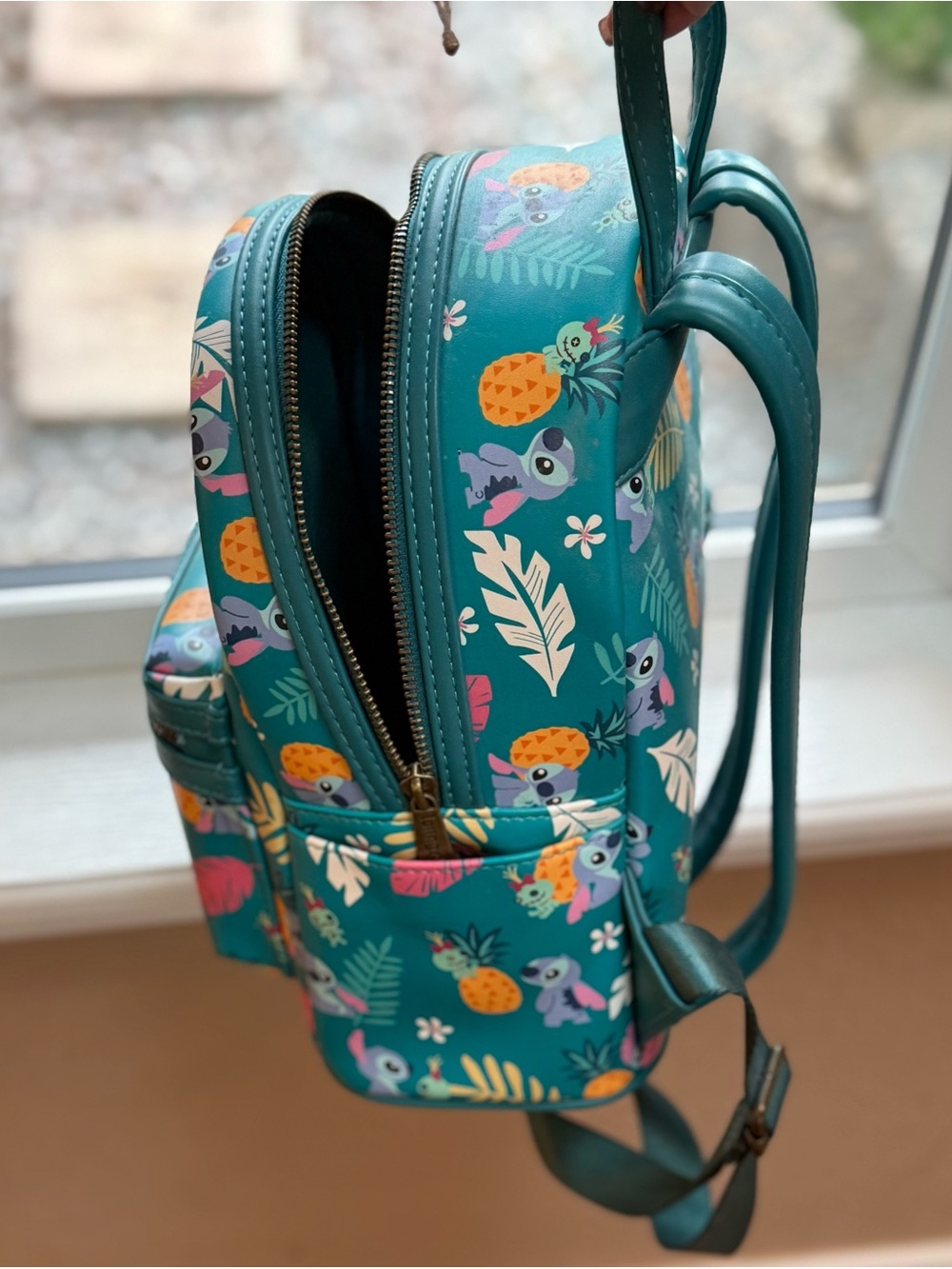 Loungefly Stitch Mini Backpack - Picture 6 of 8